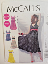 McCall's M6557 6557 Dress Sewing Pattern Ladies 14 16 18 20 22 UC Summer Easy
