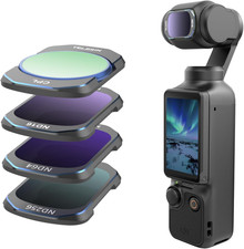 ND Filter Kit for DJI Osmo Pocket 4 3 Xtra Muse, Magnetic Filter