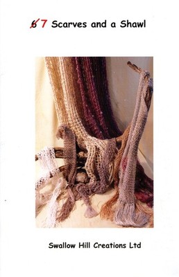 Swallow Hill Creations Knitting Pattern Booklet: 7 Scarves & a Shawl / Beading