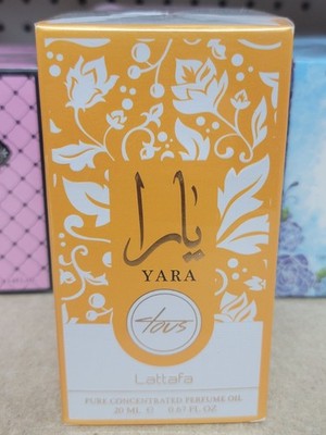 Lattafa Yara Pure Concentrated Perfume Oil 0.67 fl oz Regular Size