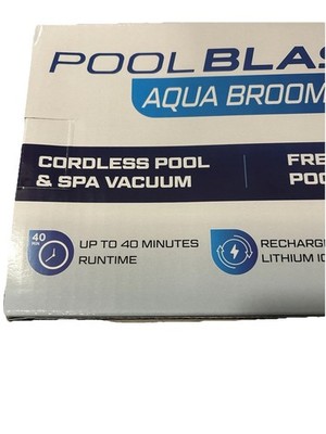 2 New Water Tech Pool Blaster Aqua Broom Handheld Battery Operated Spa Pool Vac