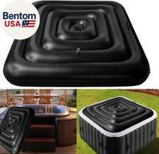 4.4 FT Inflatable Hot Tub Cover with Handel f...