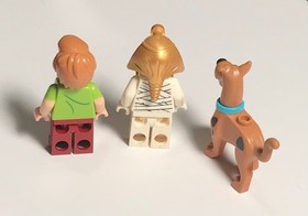 Lego Scooby-Doo, Shaggy, & Mummy / Dr. Najib Minifigures from Set 75900