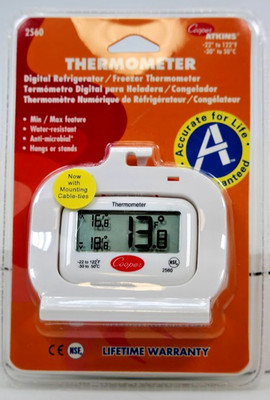 Cooper Atkins 2560 Thermometer   Water Resistant Pocket Thermometer NEW SEALED