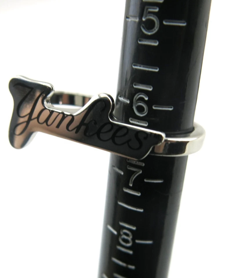 Official Game Time New York Yankees MLB Knuckle Team Ring 6 3/4" - Image 3 of 4