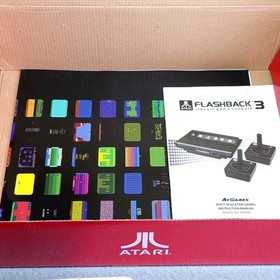 ATARI FLASHBACK 3 Retro Console 60 Games COMPLETE + POSTER