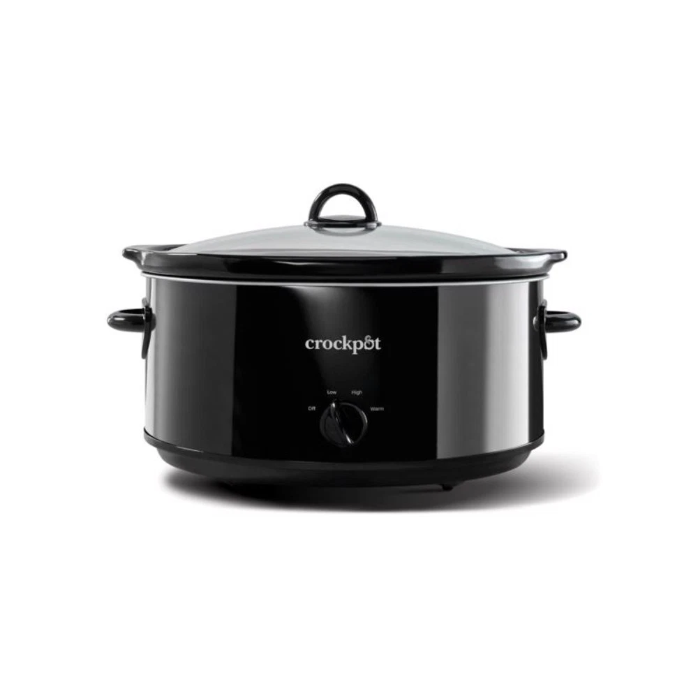 Crock-Pot 8 qt Black Stoneware Slow Cooker
Opens in a new window or tab