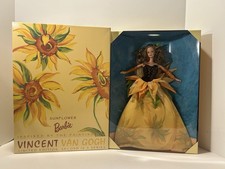 Barbie Sunflower Vincent Van Gogh Limited Edition Doll 19366 1998 NRFB