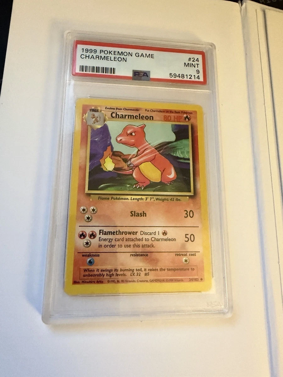 Charmeleon Pokémon TCG Base Set Individual Collectible Card Game