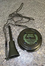 H.S. Strut Turkey Call Grand National Double Slate Over Glass W/Original Striker