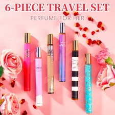6pcs Women's Eau De Parfum Travel Set - Long-Lasting, Refreshing Fragrance in 6