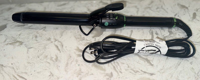 MINT Professional 1'' Extra Long Ceramic Curling Iron - 2 Heaters USED ONCE