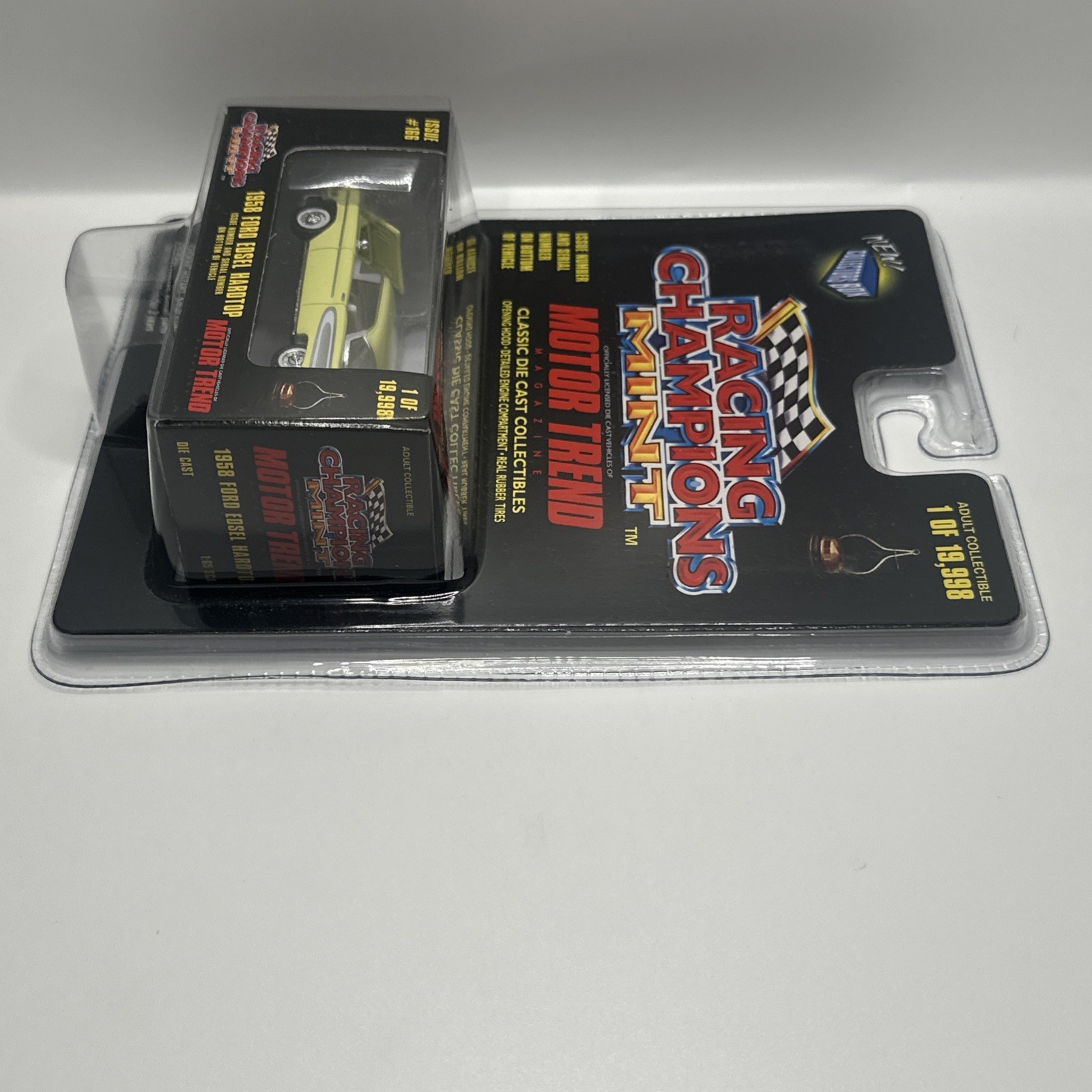 Racing Champions Mint 1998 Motor Trend Yellow 1958 Ford Edsel Hardtop NEW
