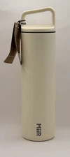 MiiR 20oz Wide Mouth Water Bottle – Stainless Steel – Beige – NEW