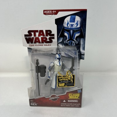 Star Wars The Clone Wars Captain Rex CW50 4  Action Figure Hasbro New Sealed