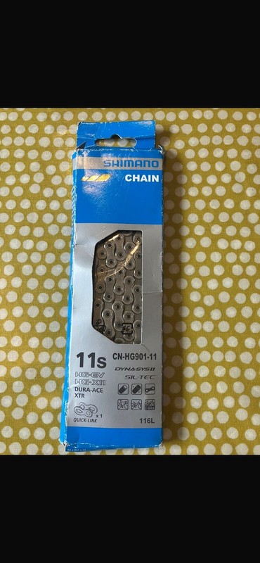 Shimano Chain Dura Ace XTR HG901 11 Speed 116L QuickLink Sil-Tec Genuine