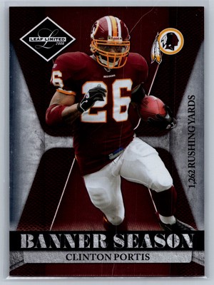 Clinton Portis 2008 Leaf Limited #BSM-24 Banner Season /999