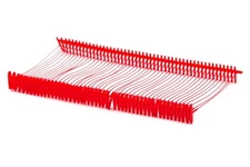 5,000 3" RED REGULAR TAGGING GUN FASTENERS BARBS TAGS SUPER HIGH QUALITY GUARANT