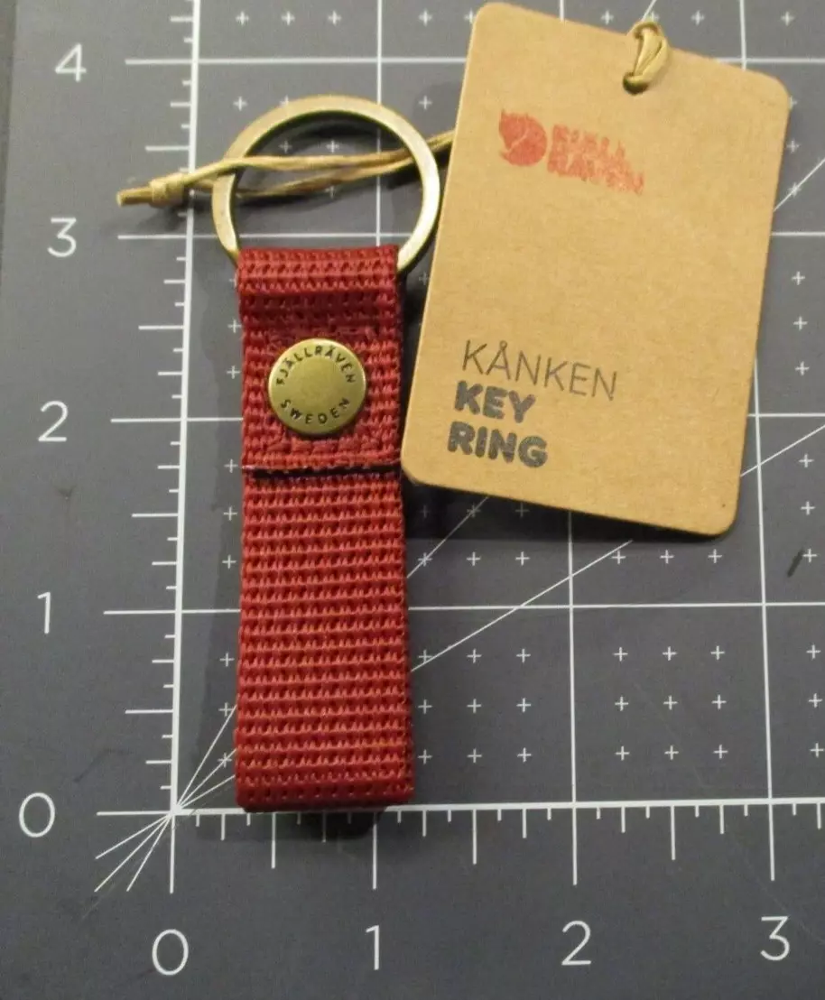 FJALL RAVEN Kanken Ox Red KEY RING fjallraven keyring eBay