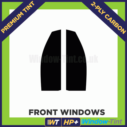 For Alfa Romeo Brera 2005-2010 Carbon Pre Cut Window Tint Front Premium HP+ - Picture 2 of 10