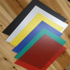 A5 A4 A3 Coloured Polypropylene Plastic Sheet 0.5mm Model Making Arts DIY Crafts