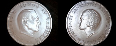 デンマーク ND(1968) 10 Kroner 銀貨 1968 Denmark 10 Kroner World Silver Coin | eBay