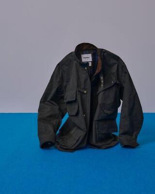 Barbour Markaware Short Riding Coat Khaki Size 3 Used A22F Barbour Markaware Short Riding Coat Khaki Size 3 Used A22F