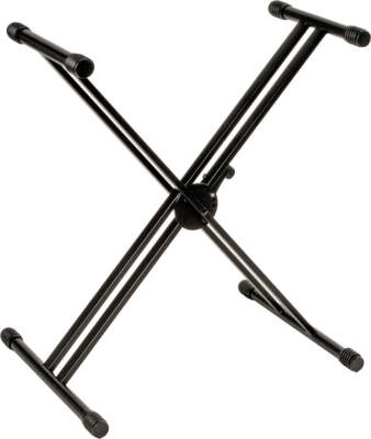 Quik Lok QL646 Double Brace Single Tier Keyboard Stand