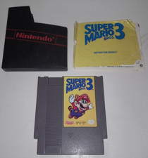 Super Mario Bros. 3 (Nintendo NES) w/ Manual CLEANED TESTED WORKING AUTHENTIC