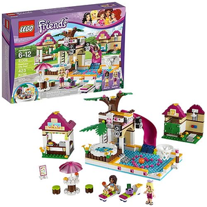 lego friends swimming pool set