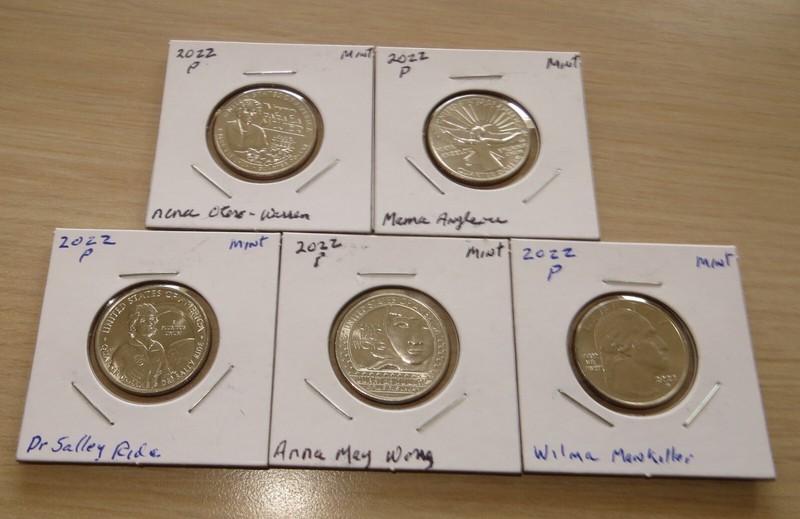 5- U.S. National Park Quarters (1P16-20) 2022 Uncirculated Quarters see list!