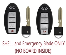 X2 New Smart Key SHELL For Infiniti G25/35/37 EX35 Q40/60  2008-2013 KR55WK48903