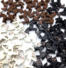 LEGO HORSE MINIFIGURES CASTLE KNIGHT STEED ANIMALS YOU PICK COLOR!