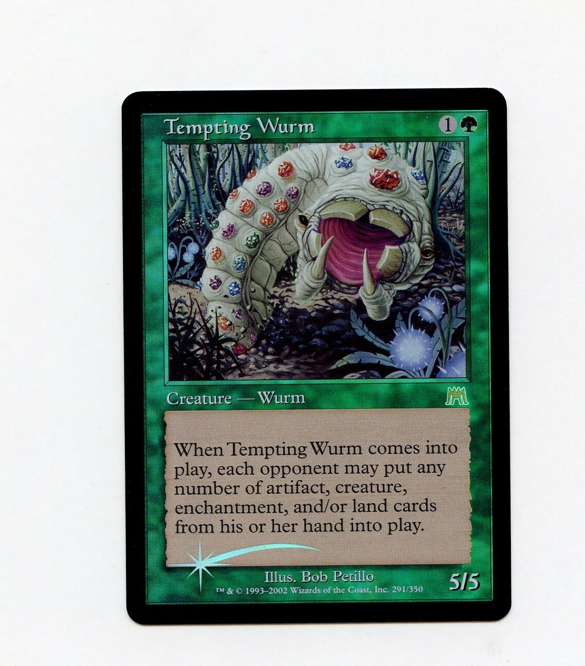 マジック：ザ・ギャザリング MTG Tempting Wurm ONS ENG foil Tempting Wurm - Onslaught - Magic: The Gathering - TCGplayer.com