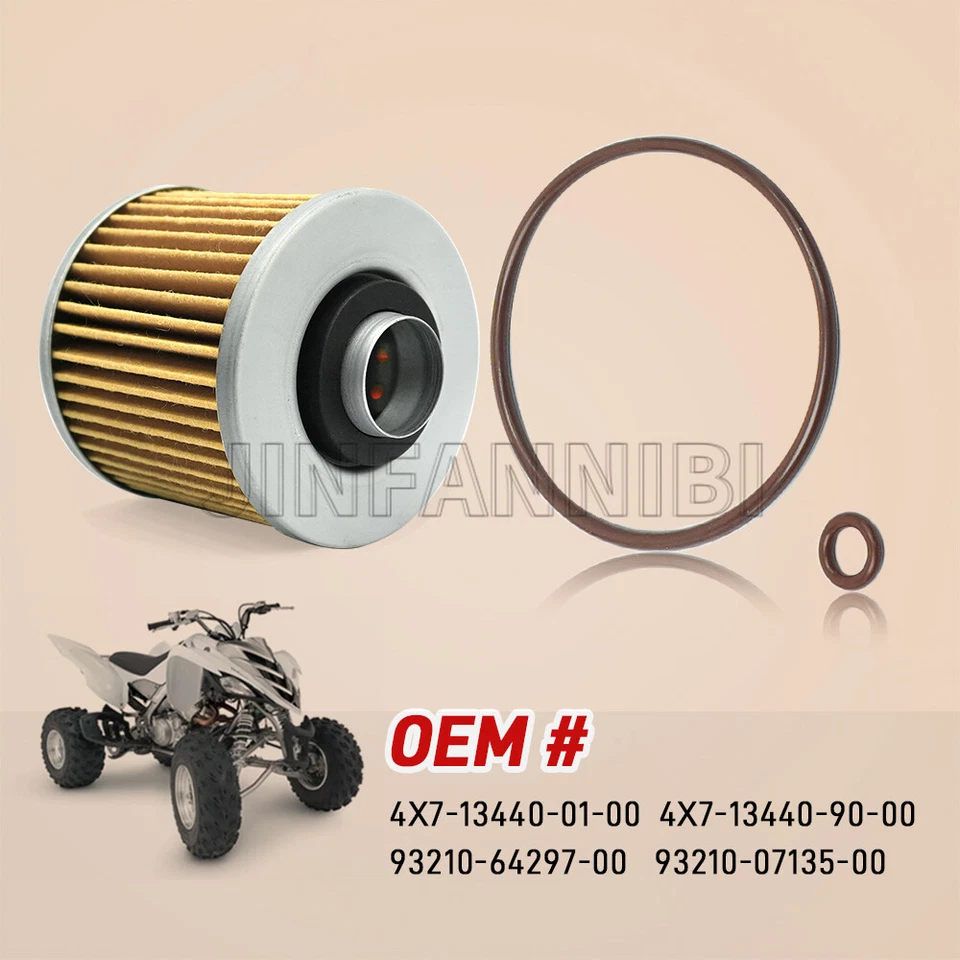 Kit de filtro de aceite para Yamaha V Star 650 XVS650 Custom Classic Silverado 1998-2016 Foto 4 de 4