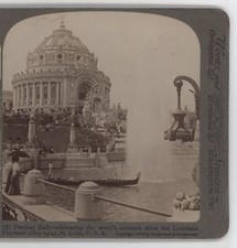 Festival Hall St. Louis World's Fair MO Underwood Stereoview 1904