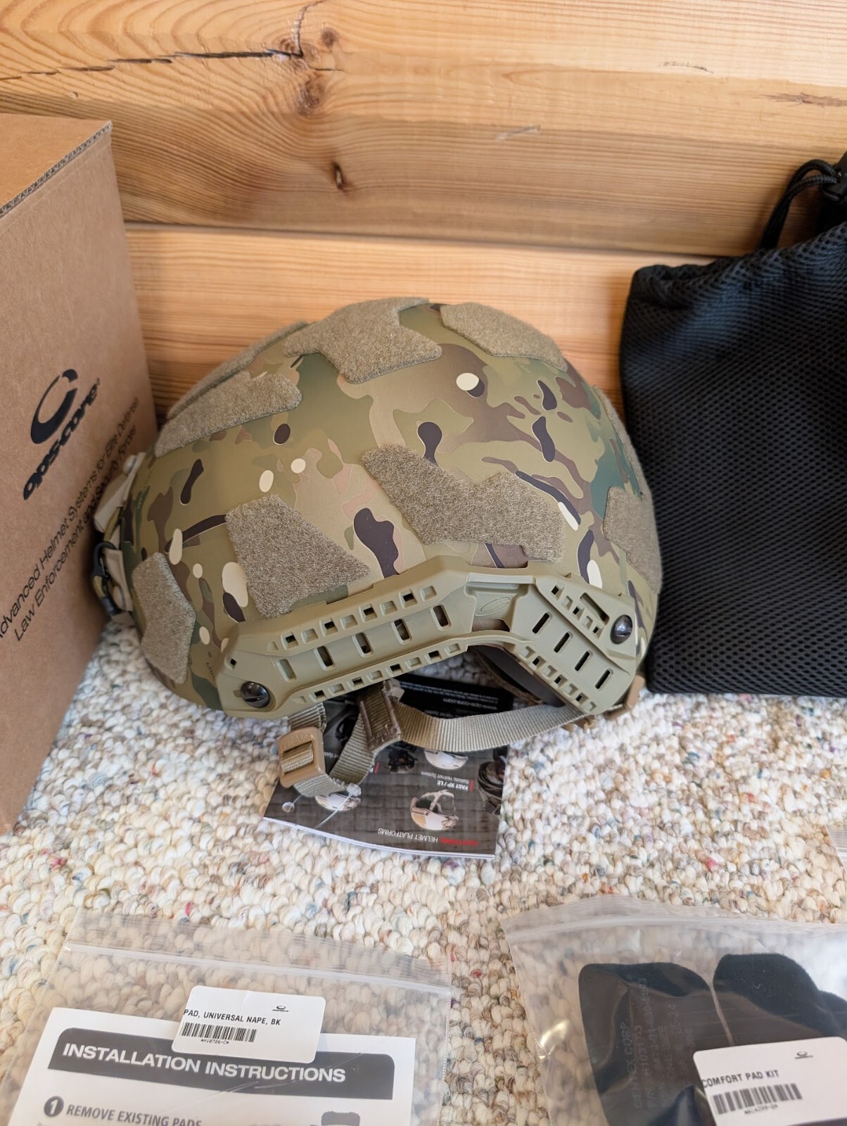 GENTEX OPS-CORE ECH HIGHCUT LG 個人装備 GENTEX OPS-CORE ECH