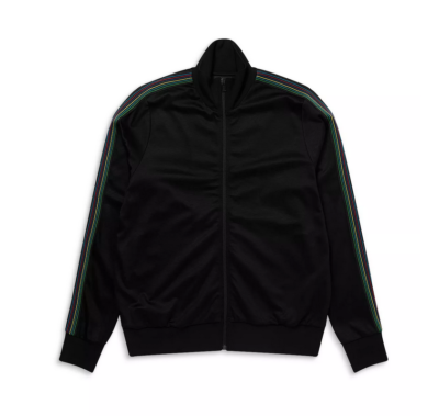 Ps Paul Smith Side Stripe Zip Front Track Jacket Black Size XXL
