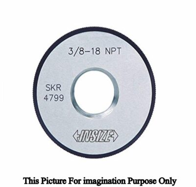 INSIZE 4634-1NB ANSI/ASME B1.20.1 NPT Gewinderinglehre CNAS 3-1/2x8 NPT L1 S.L.