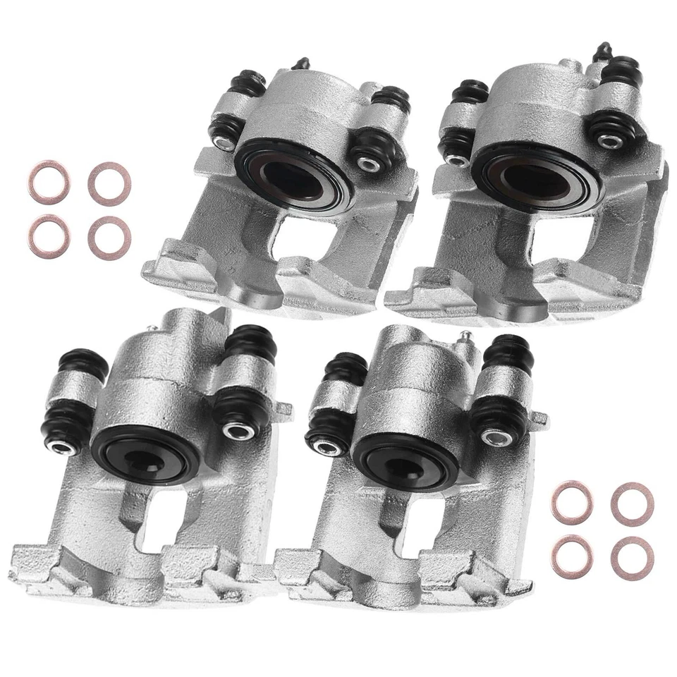 Par de pinças de freio a disco dianteiras e traseiras para Chrysler 300M 1999 2000-2004 Concorde - Imagem 3 de 4