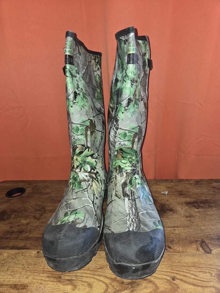 Gander Mountain Scent Free Wet Trek Dredge Boot, Rubber Hunting Boot Camouflage, - Image 3 of 4