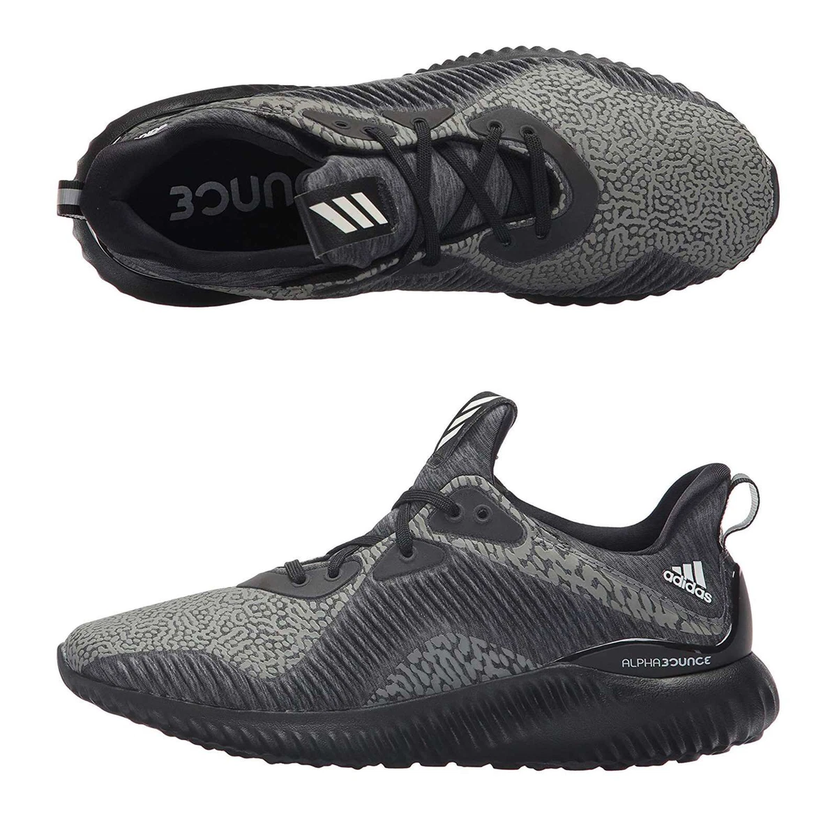 adidas gazelle silver green womens Adidas Alphabounce EM Running Shoes main image 0