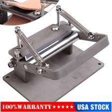 Manual Leather Peeling Machine with Adjustable Thickness, 9 cm Width