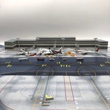 1:400 Scale Air Bridge Airport Terminal Building DIY Model Scene Toy