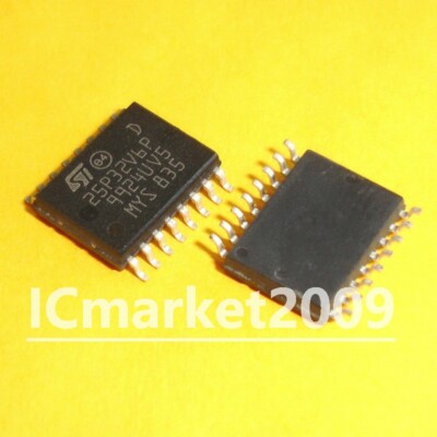 5 PCS M25P32-VMF6P SOP-16 25P32V6P Flash Memory With 50MHz SPI Bus Interface IC