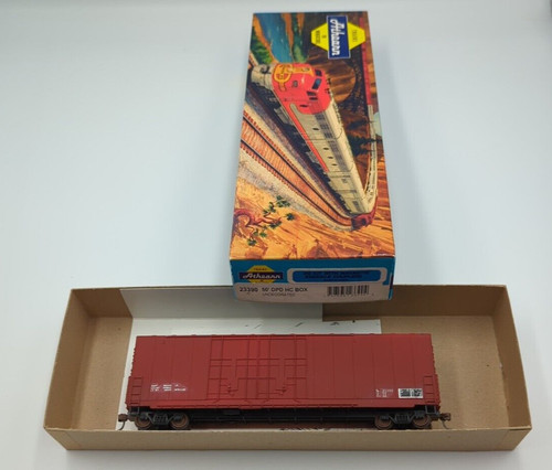Athearn HO 23390 sin decorar 50' DPD HC 4 puertas caja coche kit construido con Kadees | Zustand: Used