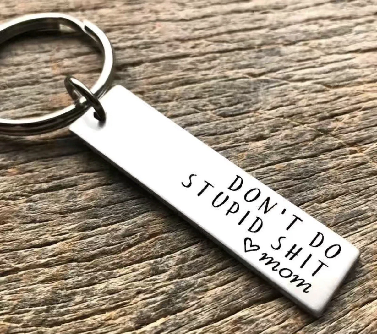 I love shop mom keychain