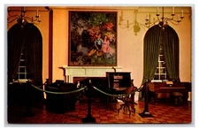 Many Happy Days Painting Foster Museum White Springs FL UNP Chrome Postcard XA11