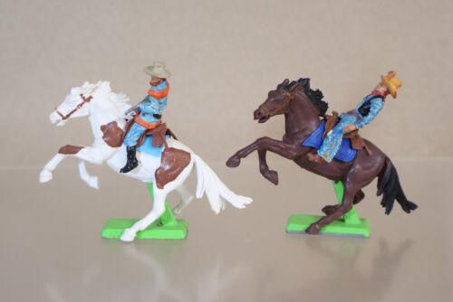 BRITAINS DEETAIL JOB LOT de cowboys américains du wild west et indiens mexicains 29om - Photo 19 sur 20