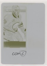 2013 Panini Playoff Contenders Printing Plate Yellow 1/1 Zemgus Girgensons 7ez